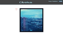 Desktop Screenshot of c.boverie.eu