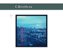 Tablet Screenshot of c.boverie.eu